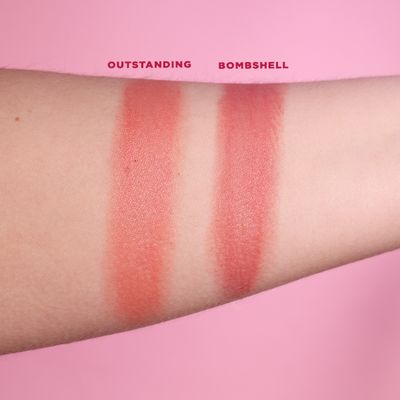 Cream Shimmer Blush Bombshell